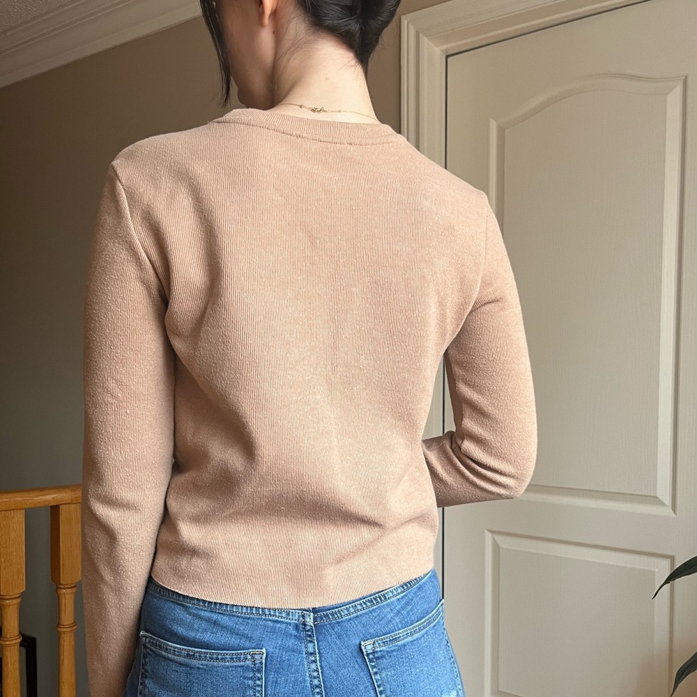 Zara pearl detail sweater - Picture 2 of 3